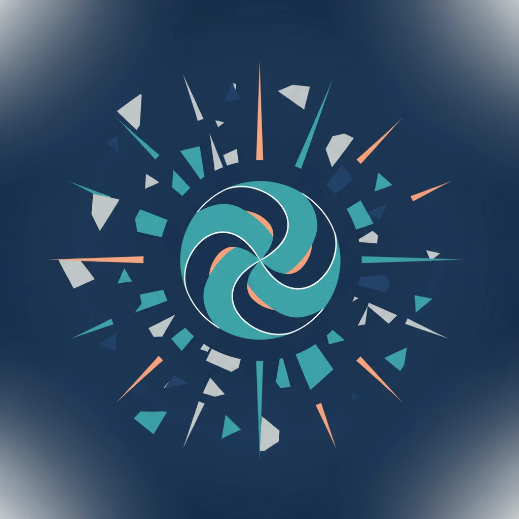 Visual representation of doubts transforming into clarity.