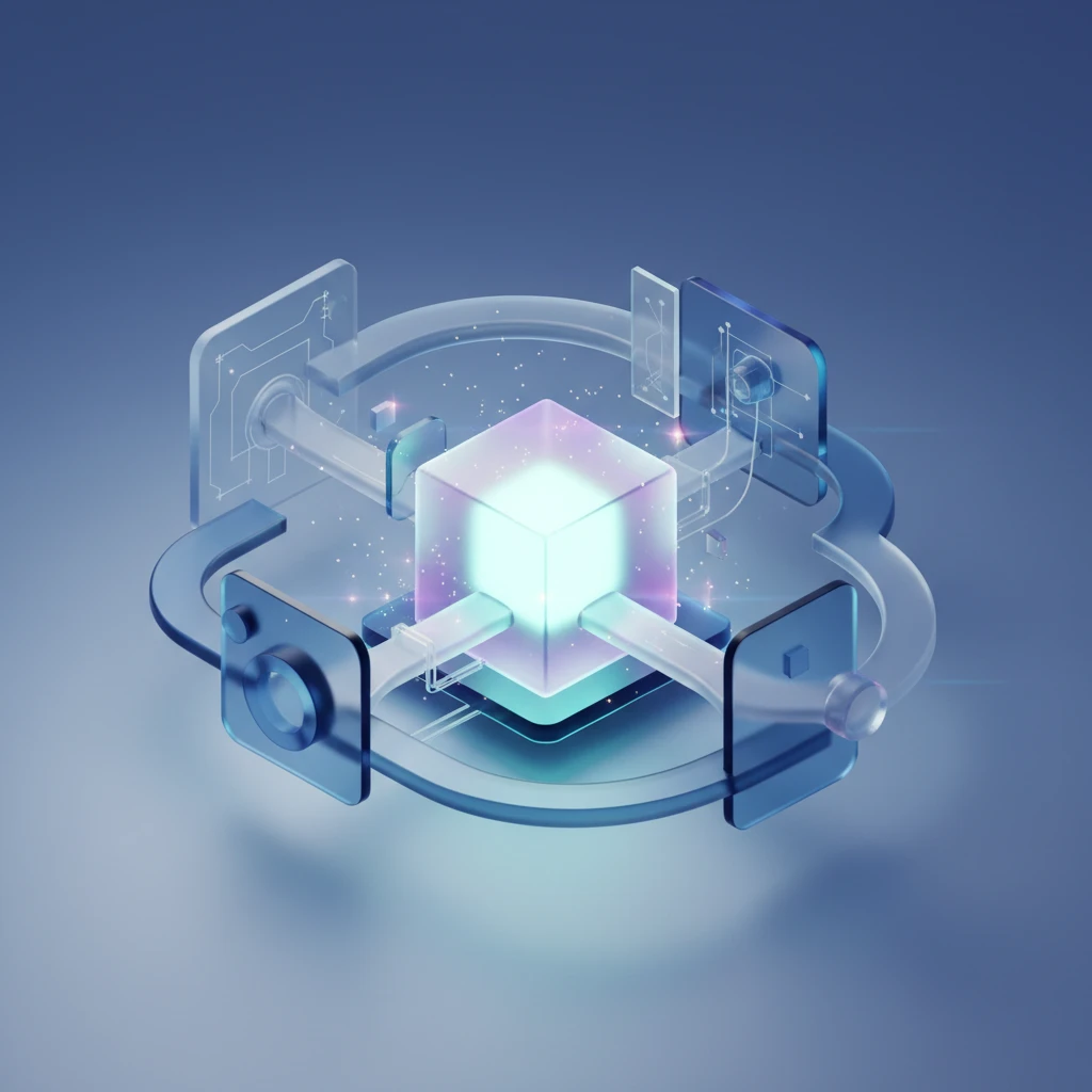 Abstract representation of AI writing tools evolving into content intelligence platforms.