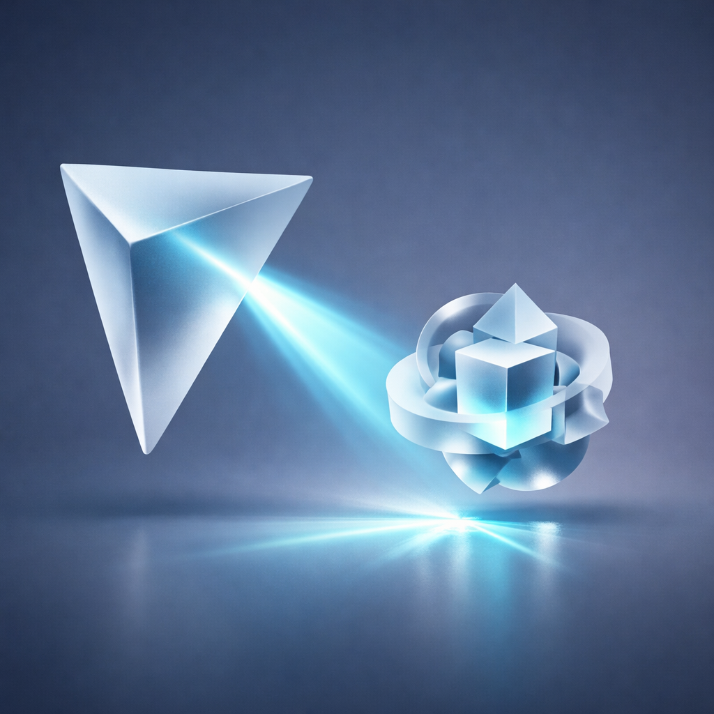 Visual metaphor for the 80/20 rule and focus.