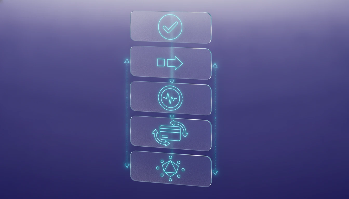 Custom automation checklist structure