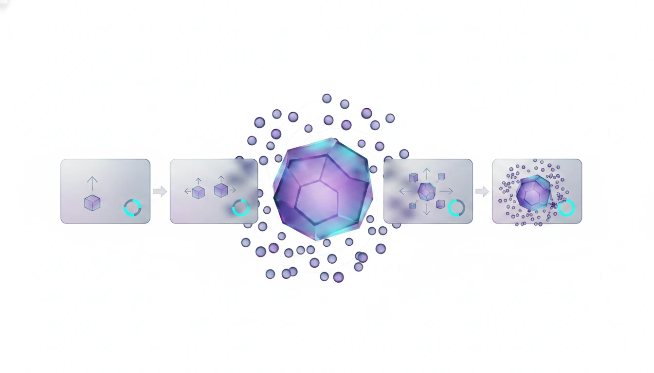 Abstract representation of scaling content production