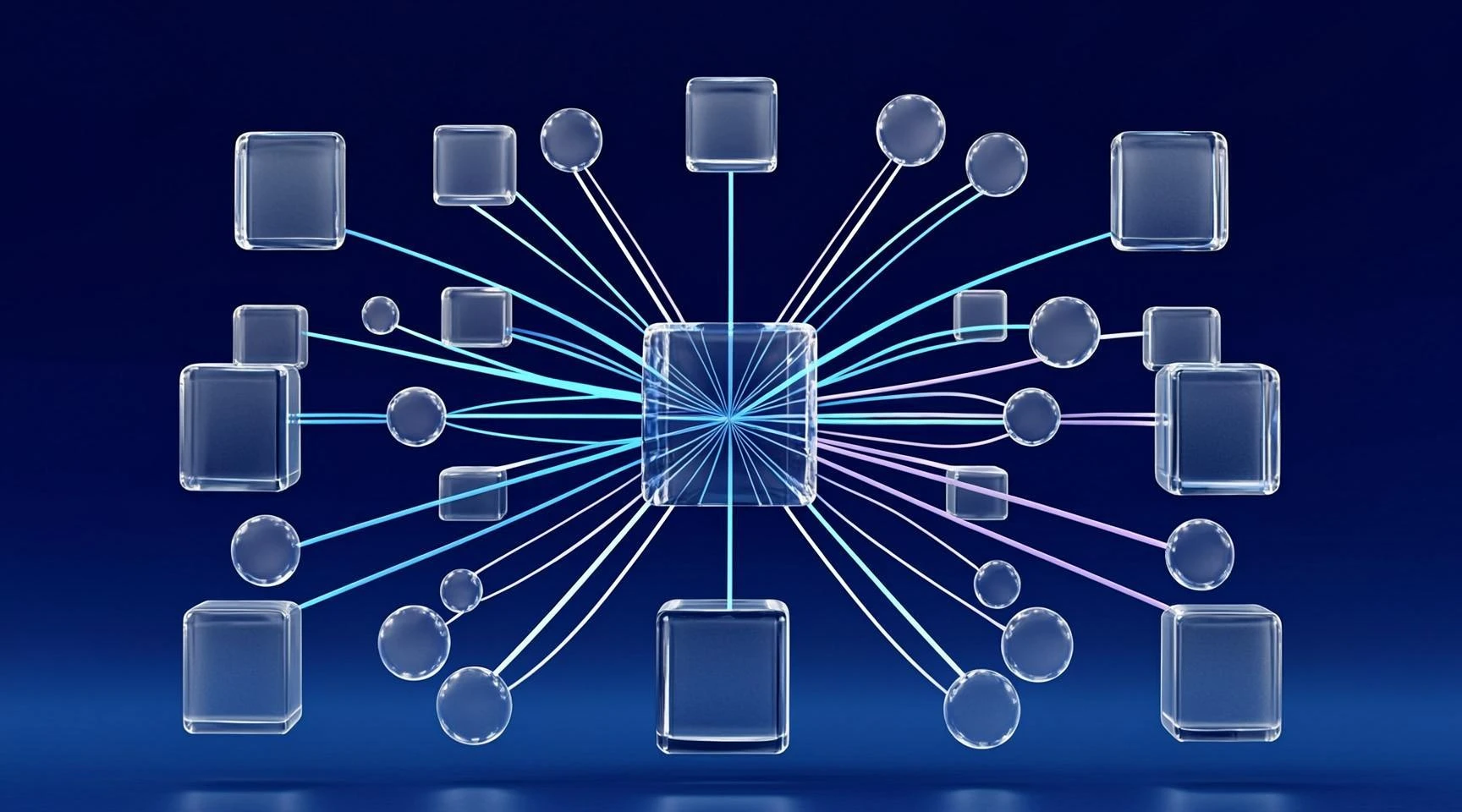 Visual representation of a lean tech stack