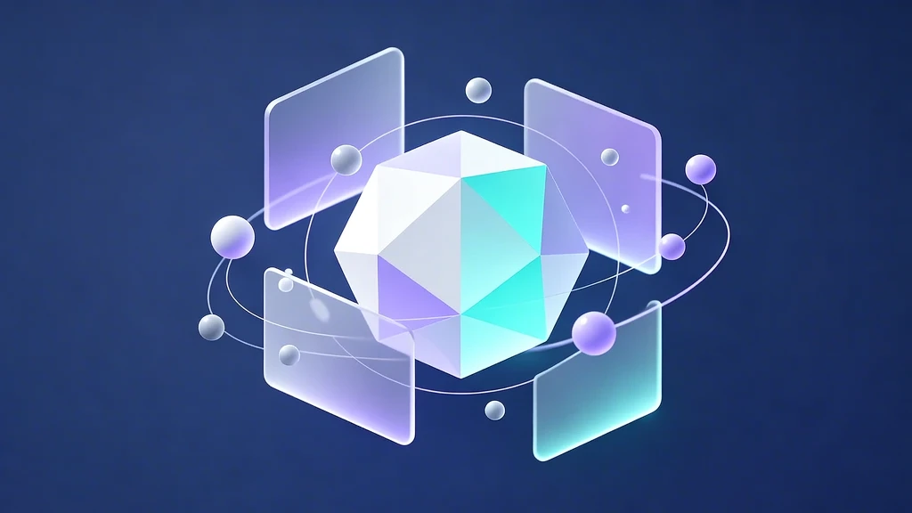 Abstract representation of AI-driven insights and data analysis.