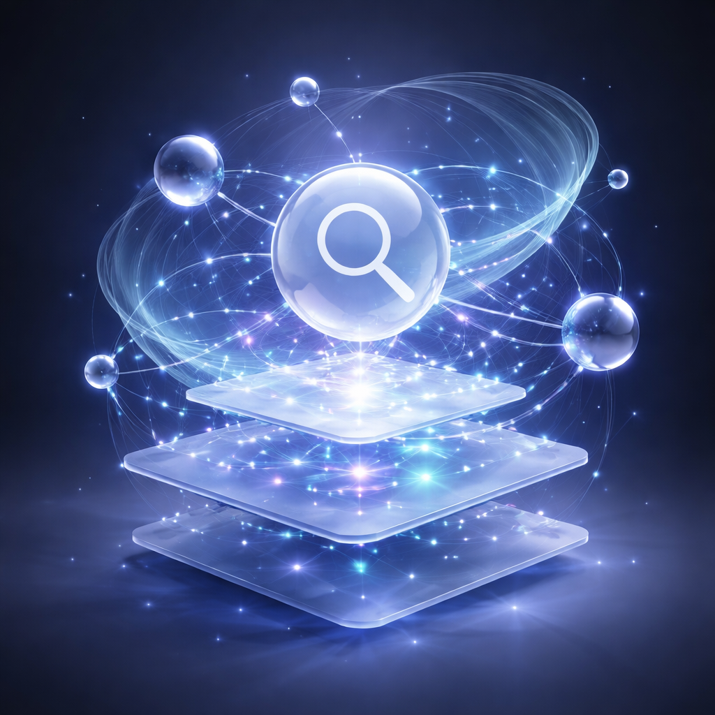 Evolution of search algorithms to AI synthesis