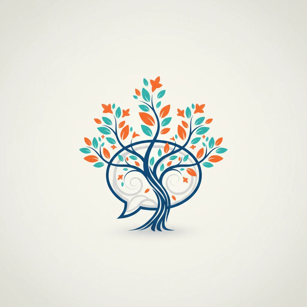 Illustration of a speech bubble transforming into a growing plant, symbolizing conversion growth from Reddit conversations.