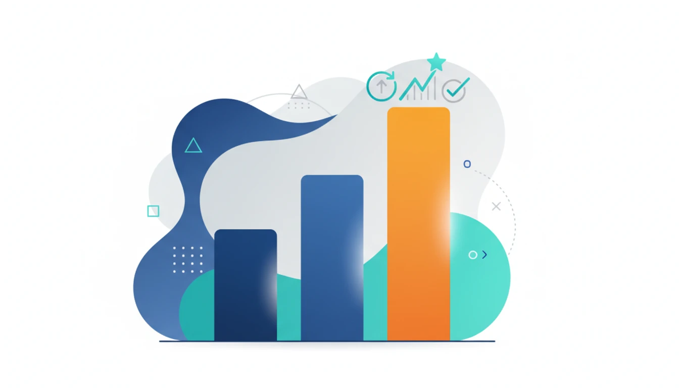 Bar chart illustrating a threefold increase in conversions, representing real-world success in Reddit marketing.