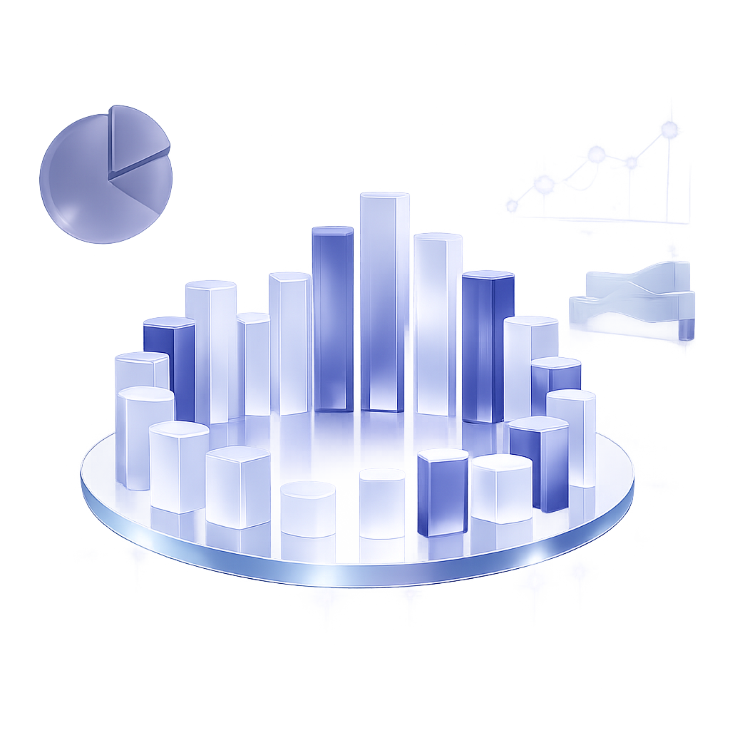 Abstract representation of performance metrics