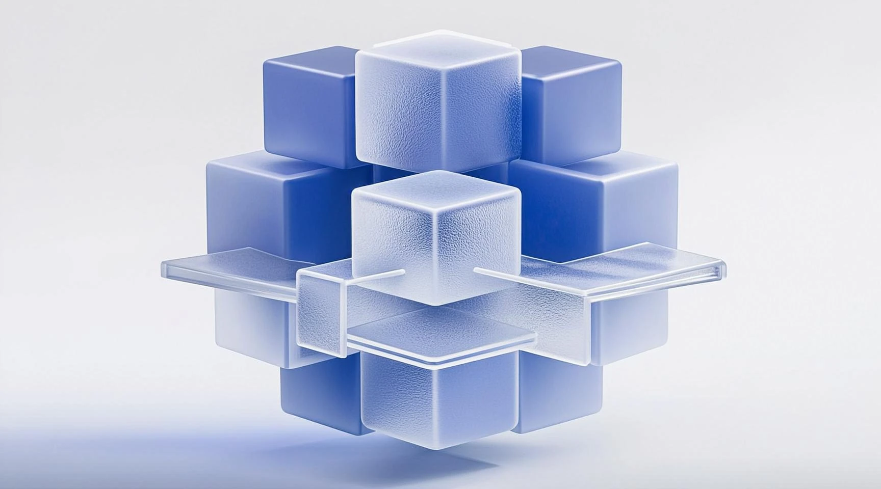 Geometric representation of technical SEO optimization.