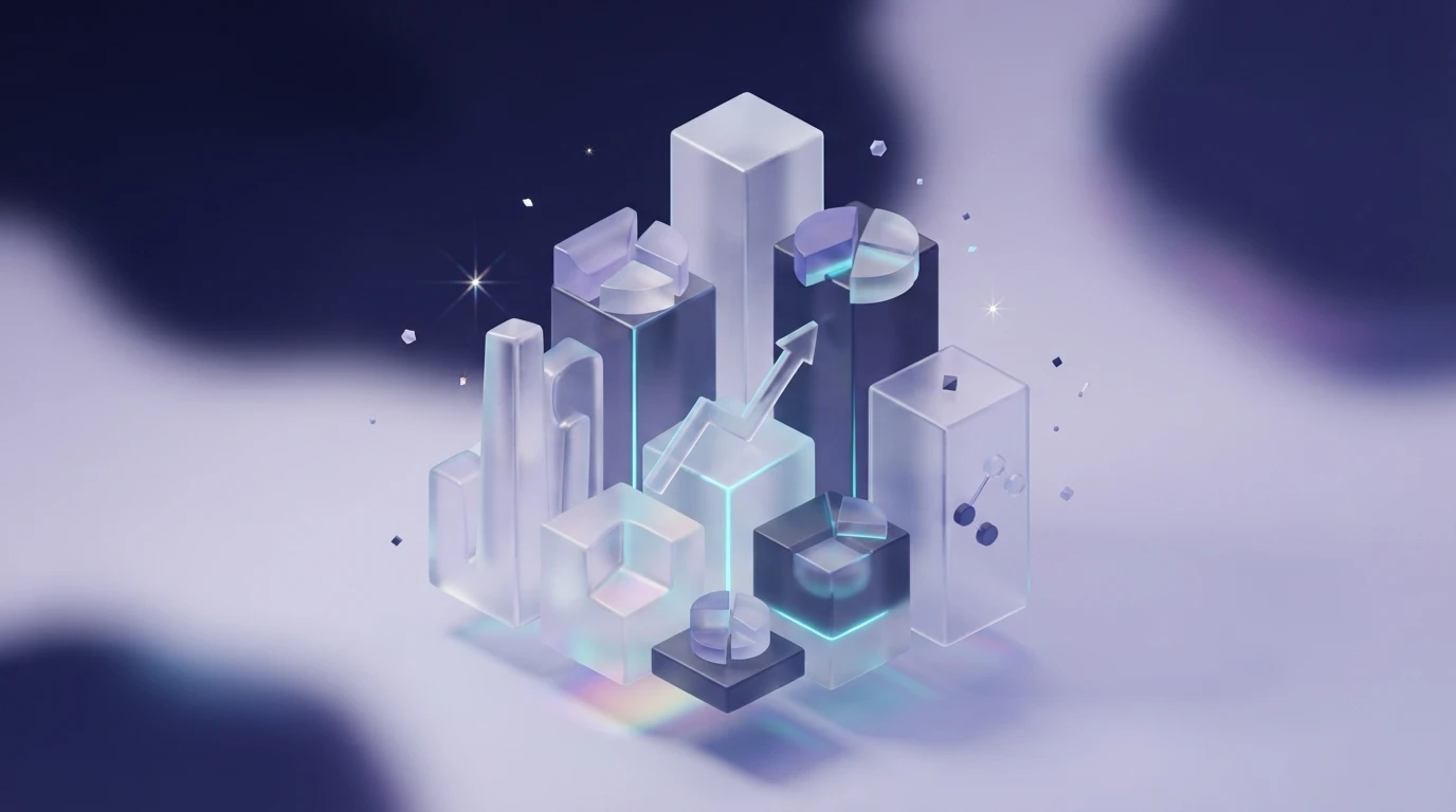 Abstract visualization of performance metrics