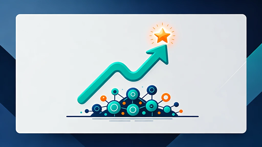 Graph showing upward growth and benefits for B2B SaaS companies.