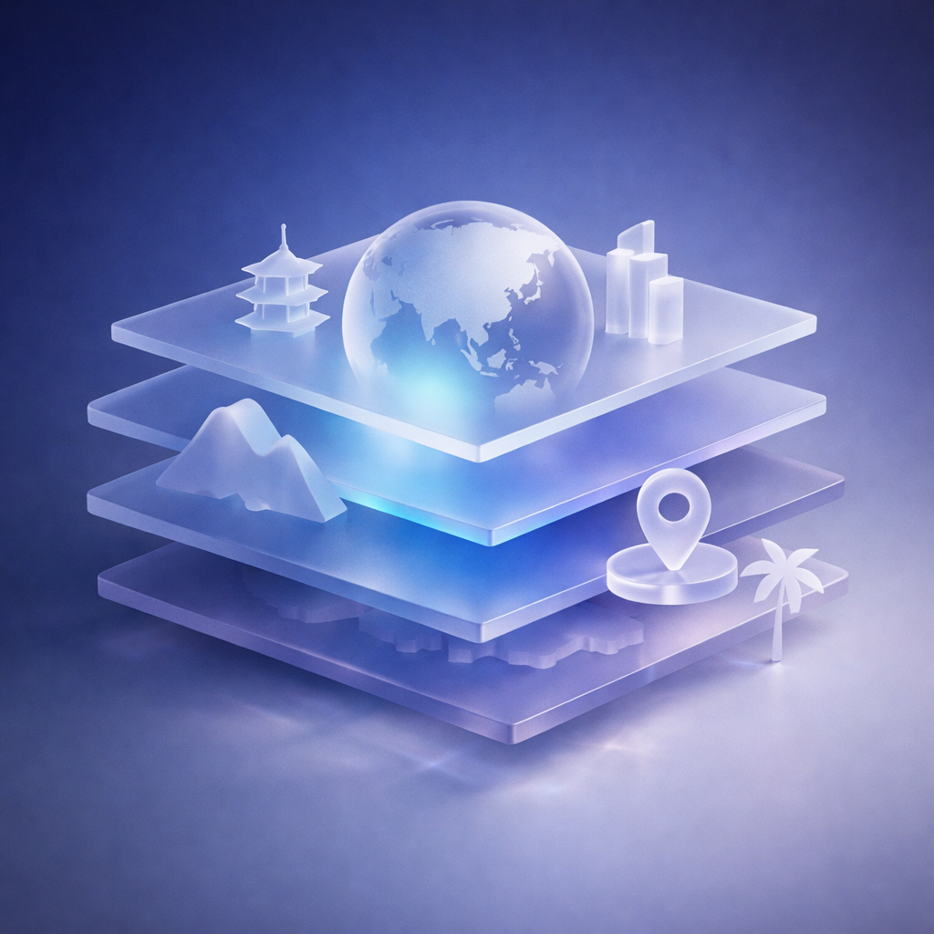 Multi-layered localization strategy concept