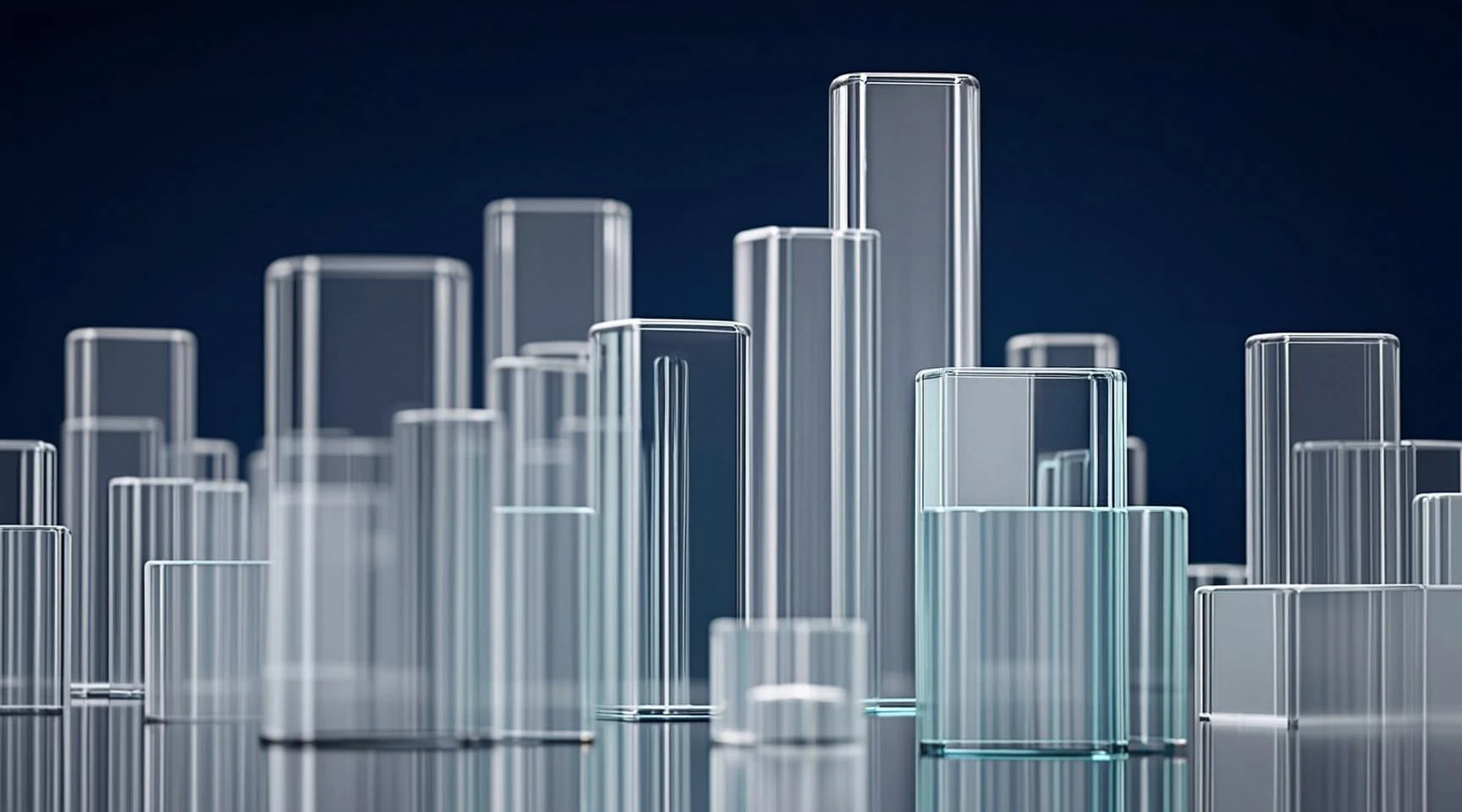 Data visualization of AI visibility and authority