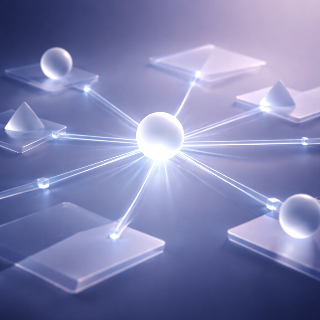 Abstract representation of a sitemap structure