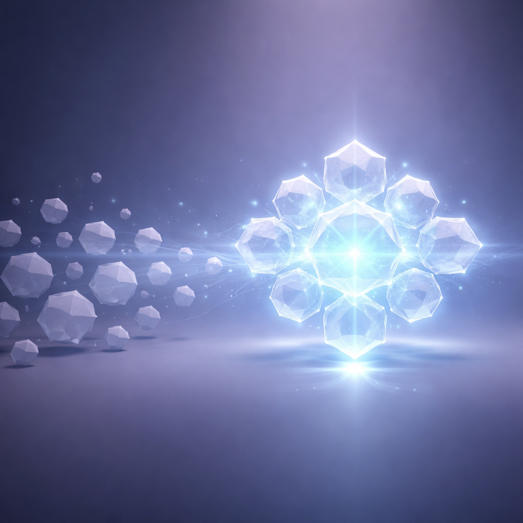 Abstract representation of SEO automation evolution
