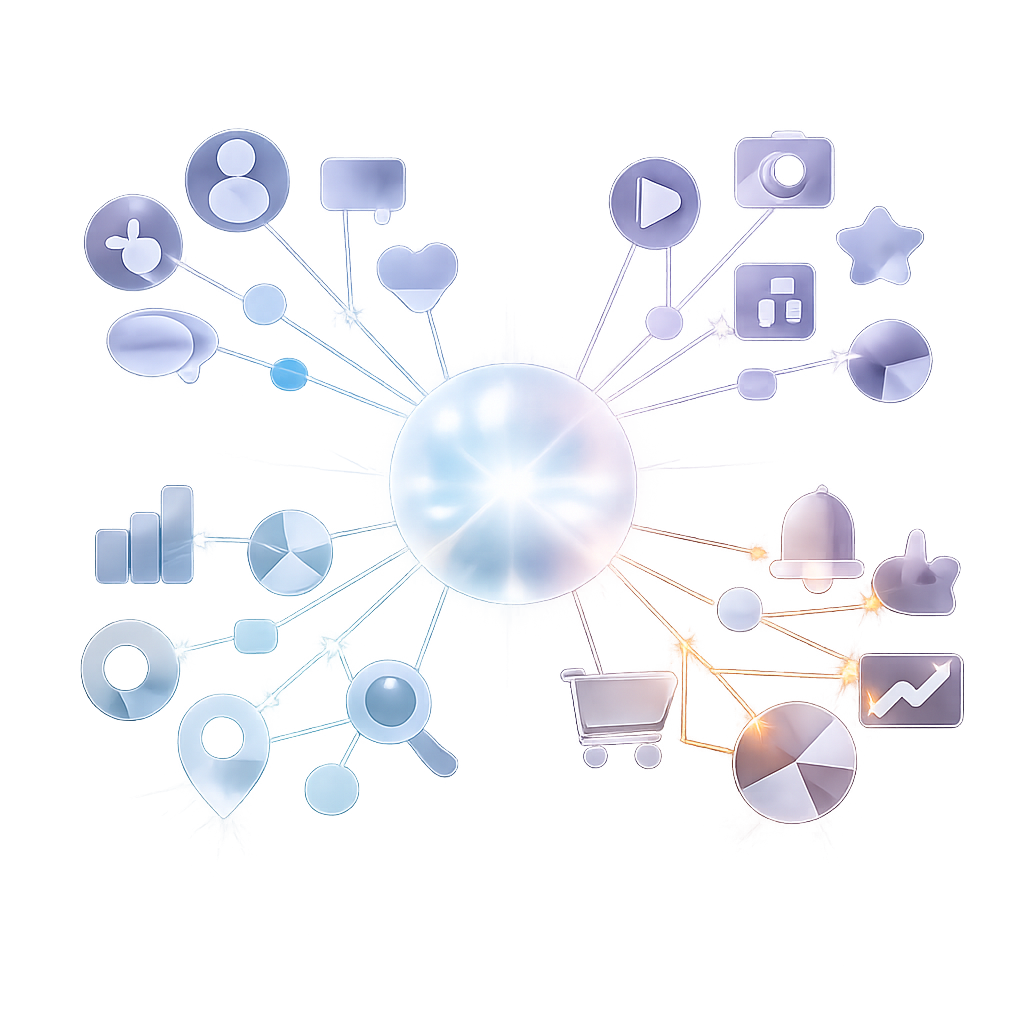 Mapping social intent and user behavior